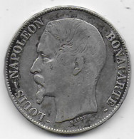 5 Fr Louis Napoléon Bonaparte  1852 A - 5 Francs