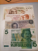 Lot 4 Billets D' EUROPE - Alla Rinfusa - Banconote