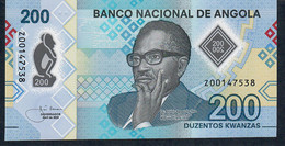 ANGOLA REPLACEMENT  #Z001  NLP 200 KWANZAS 2020  REPLACEMENT #Z001-----   UNC. - Angola