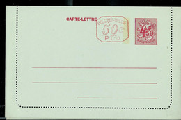 Carte-lettre N° 42.III.F. + M1 - Postbladen