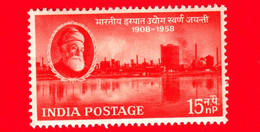 Nuovo - MNH - INDIA - 1958 - 50° Anniversario Dell'industria Siderurgica Indiana - 15 - Nuevos