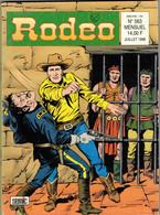RODEO Edition SEMIC Mensuel N° 563 Juillet 1998 - Rodeo