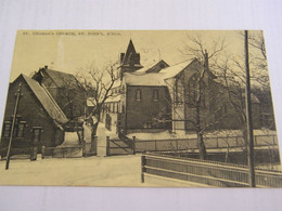 CPA - Amérique - Canada - Terre Neuve & Labrador - St Saint John's- St Saint Thomas's Church - 1920 - SUP (GH 36) - St. John's