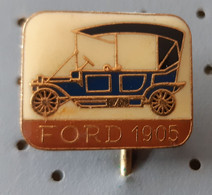 FORD 1905  Car Logo  Vintage Pin Badge - Ford