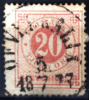 SUEDE                      N° 21 B                     OBLITERE - Gebraucht