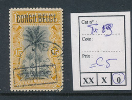 BELGIAN CONGO  POSTAGE DUE COB TX19 USED - Strafportzegels: Afgestempeld