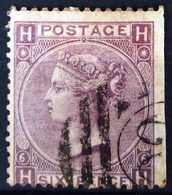 GRANDE-BRETAGNE                     N° 34     Planche 6                OBLITERE - Used Stamps