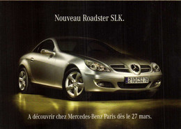 Mercedes Benz Nouveau Roadster SLK  RV - Toerisme