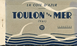 S9358 Carnet De 10 Cartes Toulon Sur Mer - Toulon