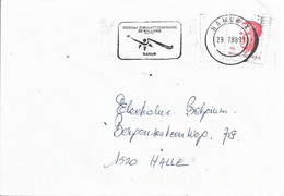 BELGIUM. POSTMARK. FILM FESTIVAL. NAMUR. 1988 - Otros & Sin Clasificación