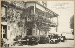 CP VILLEQUIER Hôtel De France Sur La Promenade. A. LEROY Propriétaire - Villequier