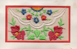 CARTE BRODEE - Embroidered