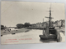 CPA - 44 - LE POULIGUEN - Le Port à Marée Basse - Collection Fodéré - Le Pouliguen
