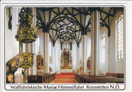 Ak KRENSTETTEN, Wallfahrtskirche, Gemeinde ASCHBACH Markt, Bezirk Amstetten,  Ansichtskarte - Amstetten