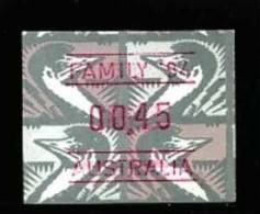 AUSTRALIA - 1992  FRAMAS  EMU   45c.   FAMILY 94  MINT NH - Automatenmarken [ATM]