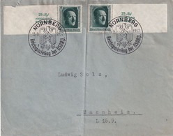 ALLEMAGNE 1937 LETTRE DE NÜRNBERG - Cartas