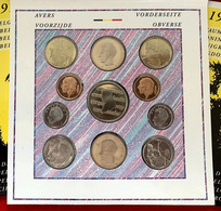 Belgium 1991 10 Coins Mint Set (+ Token) "Mozart" BU - FDC, BU, BE & Coffrets