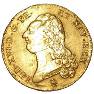 Pièce Royale Or - Louis XVI - Double Louis D'Or à L'Ecu De France Et De Navarre - 1786 - A Paris - 1774-1791 Louis XVI