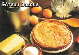 Recette De Cuisine CPM Gateau Basque Les Délices Du Pays Basque , édition Alys N°12 - Recettes (cuisine)
