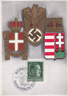 ALLEMAGNE 1938 CARTE DE NÜRNBERG - Cartas