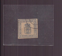ALLEMAGNE MECKLEMBORG SCHWERIN 1856 N° 3 OBLITERE - Mecklenburg-Schwerin