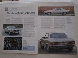 # ARTICOLO / CLIPPING MERCEDES 450 SLC - Prime Edizioni