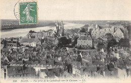 CPA 41 BLOIS VUE PRISE DE LA CATHEDRALE VERS LE CHATEAU - Blois