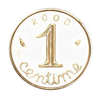 Pièce D'or - 1 Centime Or Epi - 2000 - Other & Unclassified