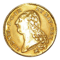 Pièce Royale Or - Louis XVI - Double Louis D'Or à L'Ecu De France Et De Navarre - 1786 - B Rouen - 1774-1791 Luigi XVI