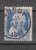 COB 76 Oblitération Centrale HANNUT - 1905 Thick Beard