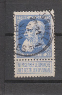 COB 76 Oblitération Centrale BRUXELLES 1F - 1905 Thick Beard