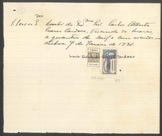 Receipt - Recibo * Portugal   * 1931 * With Tax Stamp PB 1190 - Portugal