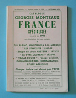 CATALOGUE FRANCE SPECIALISÉE A PARTIR DE 1900 (1979 / GEORGES MONTEAUX) - France