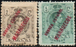 MAROC 1909-14 SANS GOMME - Marruecos Español