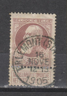 COB 77 Oblitération Centrale TIRLEMONT (STATION) - 1905 Thick Beard