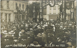 Luxembourg Differdange Fete Féderale 1920 - Differdingen