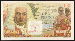 Saint-Pierre-et-Miquelon 2 Nouveaux Francs On 100 1963 Au/unc- LOTTO 3016 - Nouméa (Neukaledonien 1873-1985)