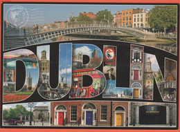 Delcampe - IRLANDA - EIRE - 2015 - 1,05€ Lutra Lutra - Viaggiata Per Forlì, Italy - Dublin