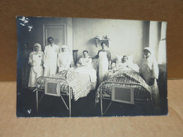 PARIS (75) Carte Photo Guerre 1914-18 Hopital Militaire 405 Au 186 Rue Du Faubourg Saint Honoré - Gezondheid, Ziekenhuizen