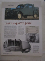 # ARTICOLO / CLIPPING CITROEN 2CV - Erstauflagen