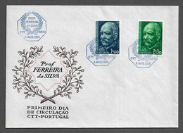 PORTUGAL FDC - 1956 Proof. FERREIRA DA SILVA - CARIMBO PORTO (FDC#105) - FDC