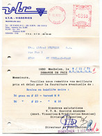 1971/72 2 Kaarten VTR VISSERIES Machelen - Stempel Vilvoorde 1800 - 1960-79