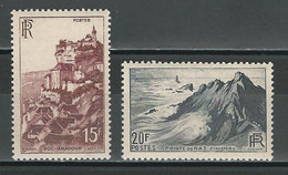 Frankreich Yv 763-64, Mi 759-60  **  MNH - Neufs