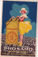 PHOSAMO  Engrais Complet  De La Cie BORDELAISE - Advertising