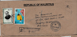 MAURICE-LETTRE RECOMMANDEE 2 OCTOBRE 2009 - Maurice (1968-...)