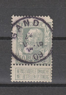 COB 78 Oblitération Centrale GAND - 1905 Thick Beard