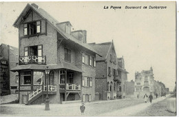 La Panne Boulevard De Dunkerque Circulée En 1913 - De Panne