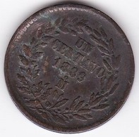 Mexique 1 Centavo 1889 Mo, En Cuivre, KM# 391 - Mexique