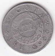 Colombie Nueva Granada . 2 Reales 1849 Bogota . Argent . KM# 105 - Colombia