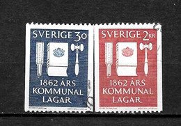 LOTE 1432  ///  SUECIA      YVERT Nº: 493/494    ¡¡¡ OFERTA - LIQUIDATION - JE LIQUIDE !!! - Used Stamps